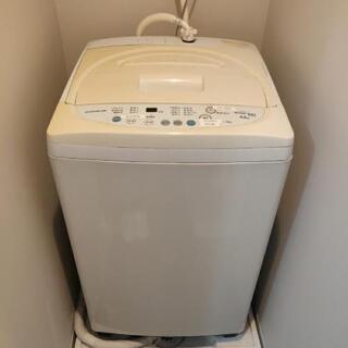 取引中    洗濯機 4.6kg 無料で差し上げます。