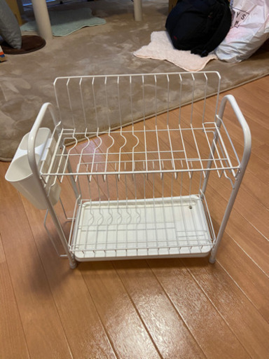 ニトリ水切りラック水切りかご2段 ふじ 東三国の調理器具 キッチンツール の中古あげます 譲ります ジモティーで不用品の処分