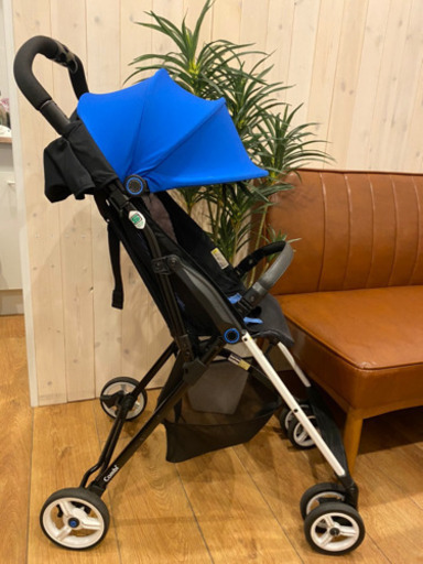 値下げ　Combi コンビ ベビーカー　Ｆ２　ＡＦ　サーフブルー　中古