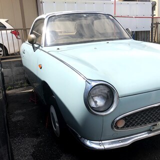 フィガロ　部品取り　車検証付き