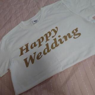 【半額以下】東急ハンズ結婚式お祝いTシャツ寄せ書き