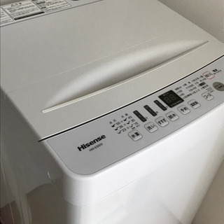 2020年製 4月購入 3か月使用 超美品 ハイセンス 洗濯機