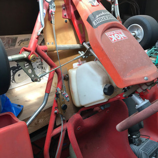 タンク、タイヤ、スタンドおまけ有　レーシングカート　本体　スイス　ハットレス