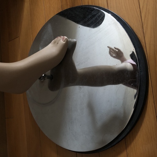 a870 灯籠③ 備前焼 透かし紋様 飾り灯篭 灯籠(三脚)