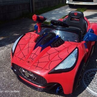 電動カー　スパイダーマン