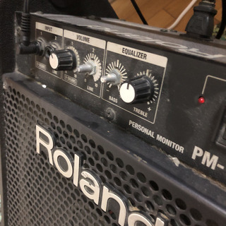 電子ドラムモニター　Roland Vｰdrum PM10