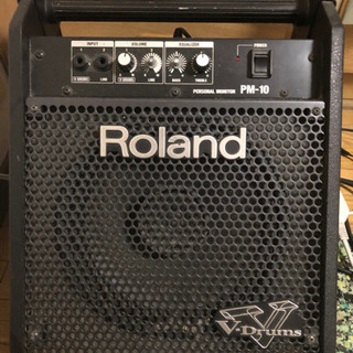 電子ドラムモニター　Roland Vｰdrum PM10