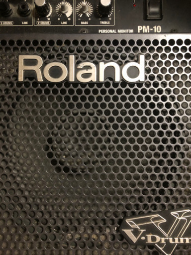電子ドラムモニター　Roland Vｰdrum PM10