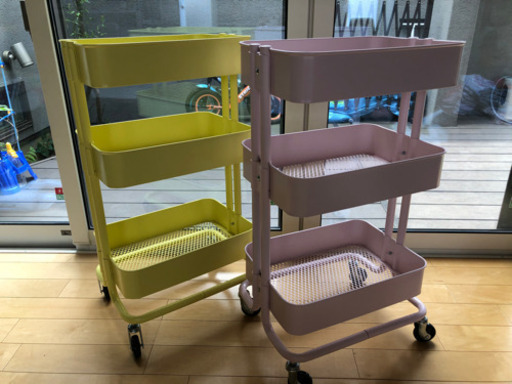 中古きれいめ Ikeaロースコグワゴンイエロー ケロマツ プロフ必読 初富の収納家具の中古あげます 譲ります ジモティーで不用品の処分