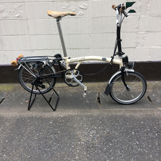 初期型BROMPTON オールド　走行小　初心　へこみ　加工あり