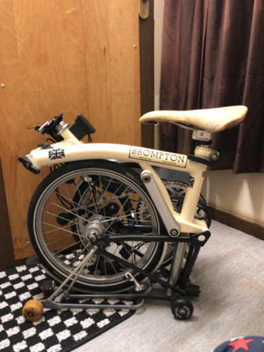 初期型BROMPTON オールド　走行小　初心　へこみ　加工あり