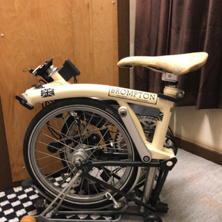初期型BROMPTON オールド　走行小　初心　へこみ　加工あり