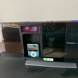 パナソニック ミニコンポ（CD,iPod,radio）
