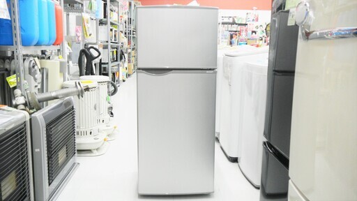 冷蔵庫 118L シャープ 100Lクラス SJ-H12Y-S  幅48×奥52.5×高116㎝  2015年製  苫小牧西店
