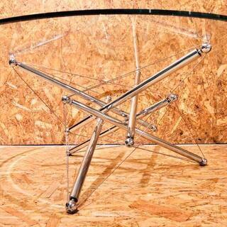 【売約済み】Cassina　カッシーナ 713 ローテーブル ガラス　センターテーブル　リビングテーブル　ソファーテーブル