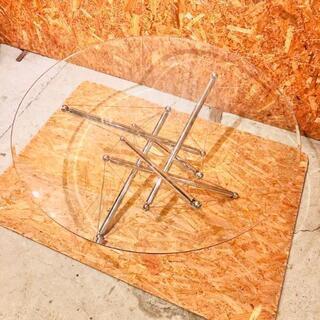 【売約済み】Cassina　カッシーナ 713 ローテーブル ガラス　センターテーブル　リビングテーブル　ソファーテーブル