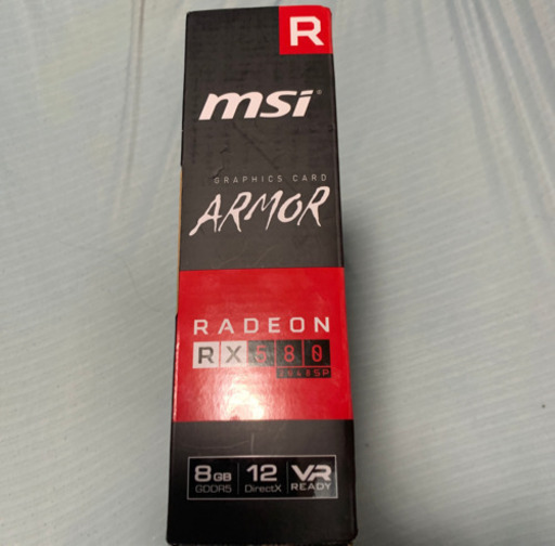 ❗️最終値下げ❗️8G グラボ msi ARMOR RADEON RX580 2048SP PCパーツ