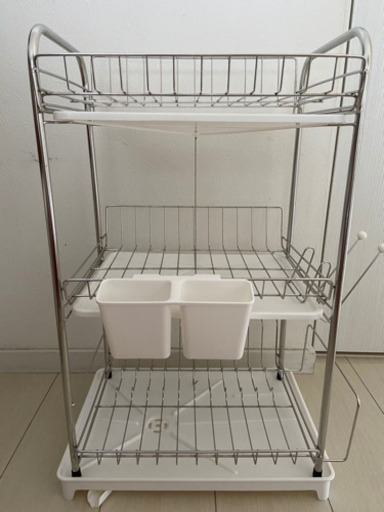 食器水切りカゴ食器乾燥ラックニトリ R T 六十谷の家電の中古あげます 譲ります ジモティーで不用品の処分