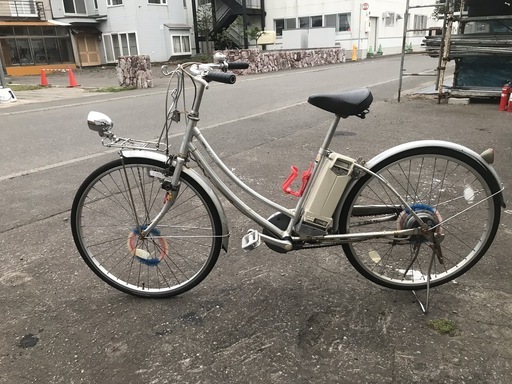 リサイクル自転車(2210-017) 電動アシスト自転車(ヤマハ) 4.3Ah 26インチ