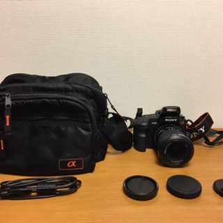 ソニー SONY デジタル一眼レフカメラ α200 ボディとレンズ