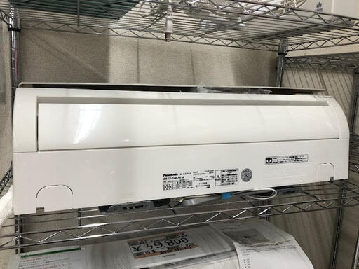 GM110　  エアコン　6畳　Panasonic　2016年　当社配達で6か月保証付き　パナソニック　インバーター冷暖房除湿タイプ　ルームエアコン CS-226CFR　リサイクルショップ　ケイラック朝霞田島店　店舗　買取　販売　回収　引越し　遺品回収　配達　配送　取り付け　朝霞　見積　出張見積　無料　査定　志木　和光　富士見　新座　板橋　練馬　羽生　春日部　浦和　大宮　川越　秩父　所沢　清瀬　入間郡　三芳　ふじみ野　上尾　草加