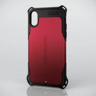 ELECOM ZEROSHOCK for iPhoneX 【RED】