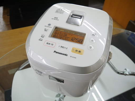 PanasonicのIH炊飯ジャー(1升)のご紹介！安心の6ヶ月保証つき【トレジャーファクトリー入間店家電紹介】