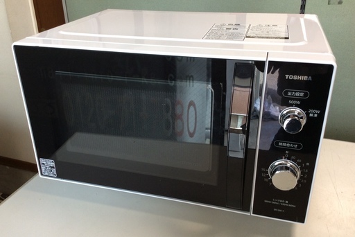 【RKG】特価！東芝/電子レンジ/ER-SM17(W)/中古品/2018年製