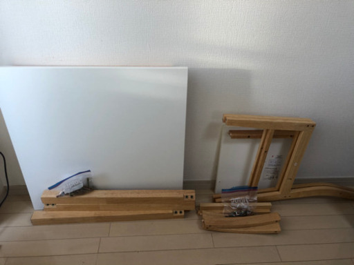 解体済み ニトリダイニングテーブルセット 2人用3点セット Ganana 不動前の家具の中古あげます 譲ります ジモティーで不用品の処分