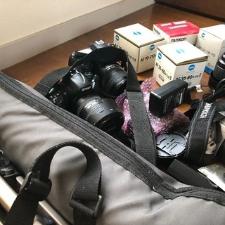 ジャンク 一眼レフカメラ、35mmフィルムカメラ、デジカメ 三脚他お譲り