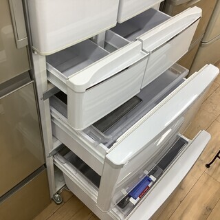 安心の6ヶ月動作保証付！SHARP（シャープ）の6ドア冷蔵庫です！