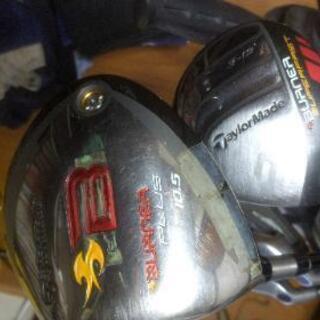 レフティー用ゴルフセット一式です。コースに直ぐに出れます。