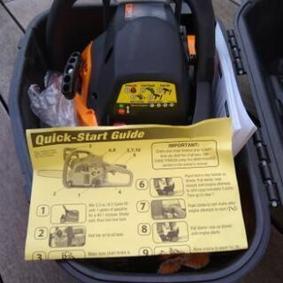 Poulan ガソリンエンジンチェーンソー 新品未使用