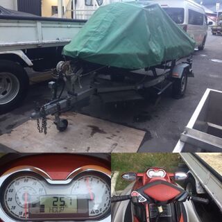 札幌市清田区発 SEADOO RXT（215) トレーラ付き 船検 