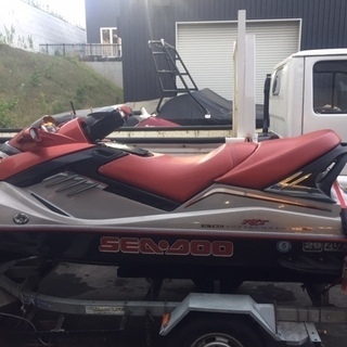 札幌市清田区発 SEADOO RXT（215) トレーラ付き 船検