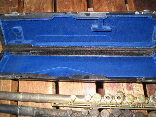 村松フルート　フレンチモデル　本体銀製　訳あり　日管　インペリアル 村松フルート フレンチモデル 本体銀製 訳あり 日管 インペリアル