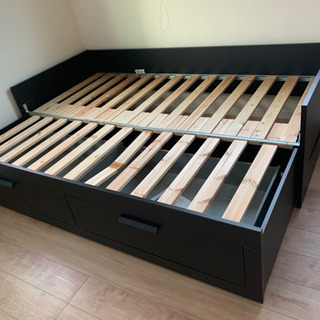 IKEAのベッド（2階にあるIKEAのベッドを解体して運べる方）