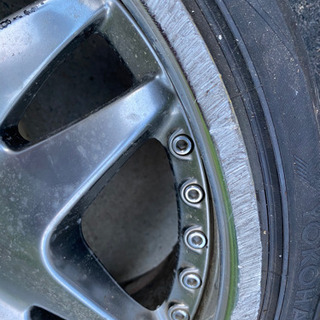 PIAAアルミホイール2本のみ18インチ 9j PCD114.3 ドリケツなど