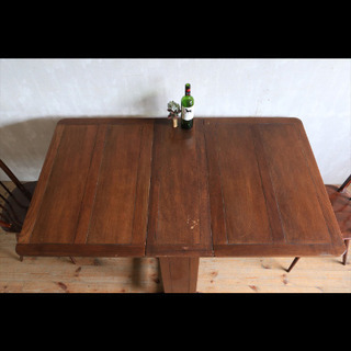 折りたたみテーブル/イギリスアンティーク/レトロ 古道具