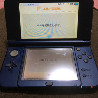 任天堂NEW3DS LL カセット2本付き