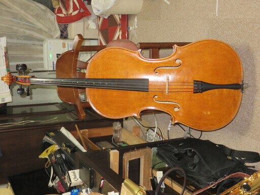 チェロ　ドイツの小さな工房で制作された楽器です、大幅値下げしました。