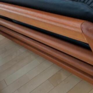 決まりました　デューロン社　本革　ソファー　デンマーク　チーク材