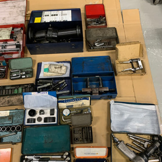 自動車整備工場で使うであろう工具品 大量セット