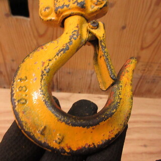 象印 チェンブロック 0.8ｔ 動作確認済み チェーン レバーホイスト ガッチャ 荷締め 重機 車 トラック 工具 DIY 中古品 宮城 MAX