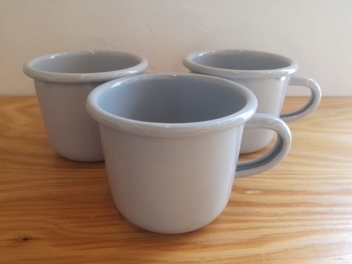 IKEA　イケア　マグカップ　スチール製　ティーカップ　コーヒーカップ