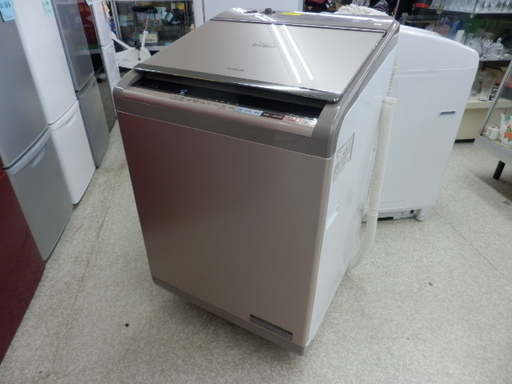 ▶大型洗濯機 12㎏ 2017年製 日立 BW-DX120B 洗濯乾燥機 HITACHI 大容量 乾燥6㎏ 札幌市西区西野