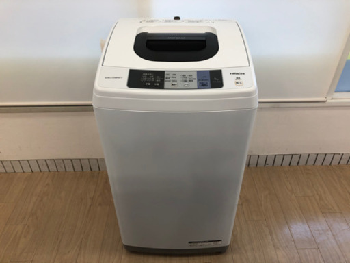 ●【12ヶ月安心保証付】HITACHI 洗濯機　5.0kg 2017年製