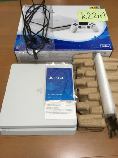 プレステ4 500GB CUH-2200A B02 ホワイト 本体  コントローラー無し
