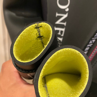 オニール　ウエットスーツ　セミドライ  超美品　5×3