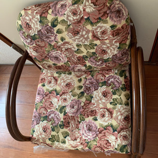 花柄(薔薇柄)座椅子